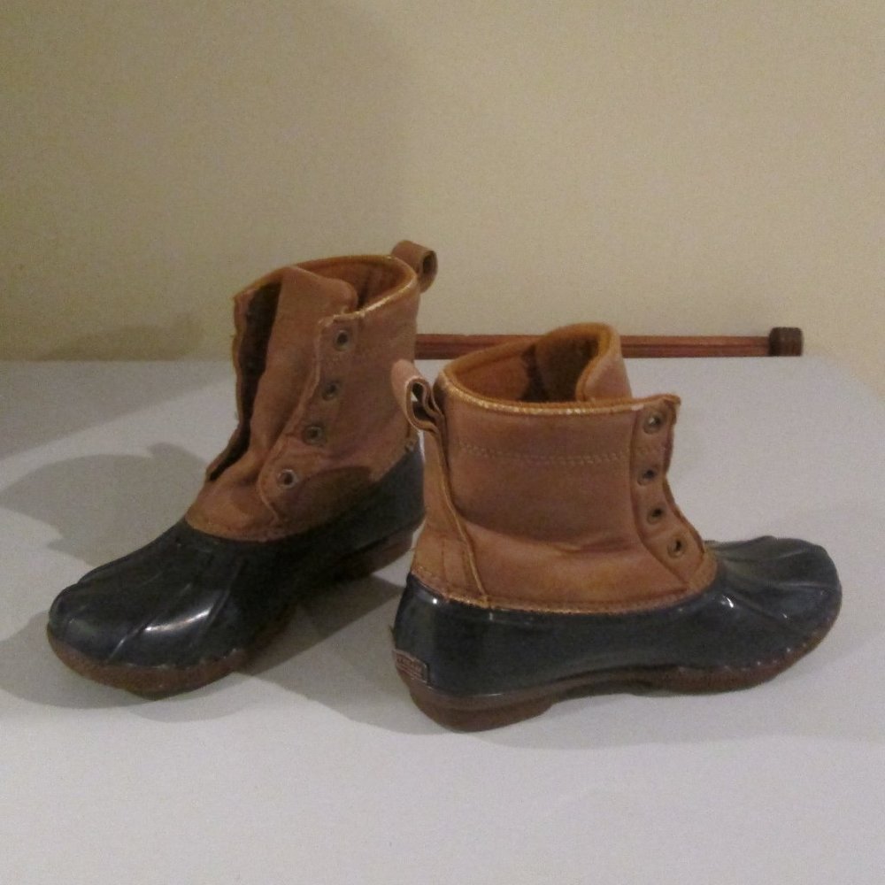 Field & Stream Big Kid 3M Thinsulate Waterproof Ankle Duck Boots Unisex Size 3
